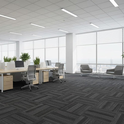 Petgrow Commercial Carpet Tiles PVC Back,20" x 20" -22 Tiles,60 Sq Ft