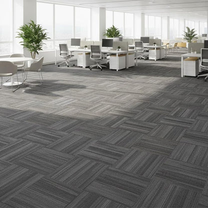 Petgrow Commercial Carpet Tiles PVC Back,20" x 20" -22 Tiles,60 Sq Ft