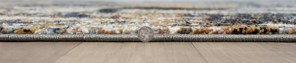 Keen Home Design Abstract Non-Shedding Area Rug, Soft Thick Pile, 10x14