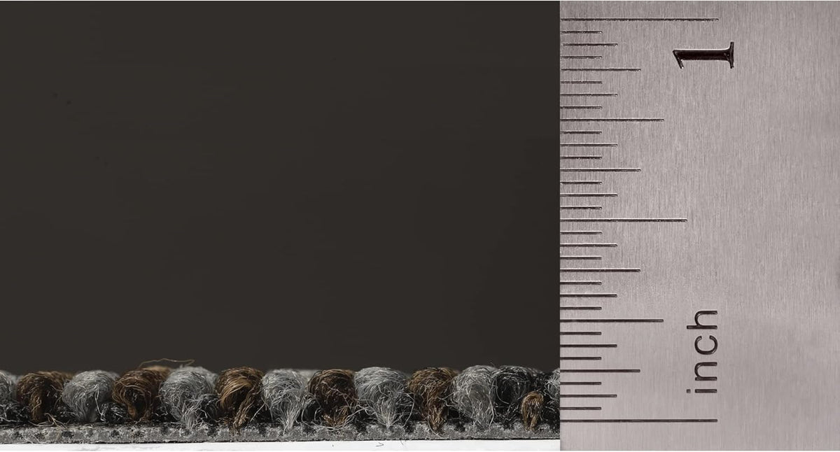 Mohawk Basics 24" x 24" Berber (Loop pile), 0.09" Pile Height, Carpet Tile, PET Fiber, Smoke Color, (24 Tiles), (96 sqft/carton)