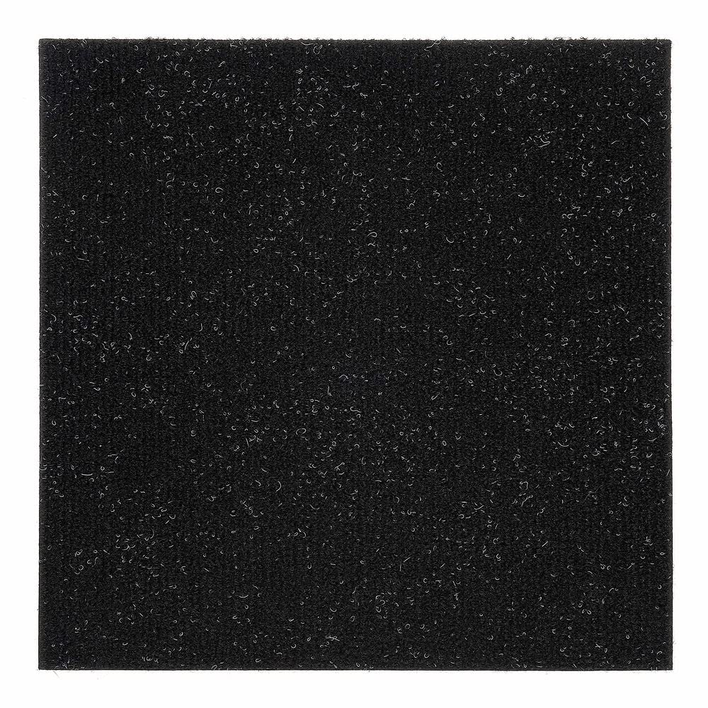 Nexus Peel & Stick Floor Tiles, 12-Pack, 12 x 12 in, Smoke