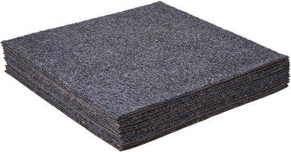 Nexus Peel & Stick Floor Tiles, 12-Pack, 12 x 12 in, Smoke