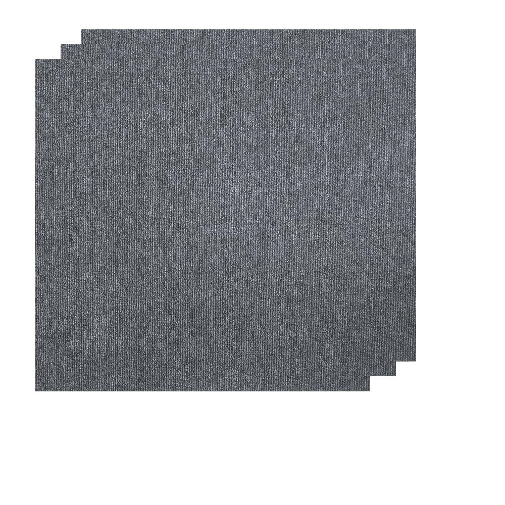 24 Carpets 20x20 inch Square Carpet Tiles, Reusable, Non Slip, Seamless Tiles, Suitable for Indoor and Outdoor use in bedrooms, Living Rooms, Offices, etc., Easy to DIY (Warm Orange Stone pattern-06)