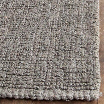 SAFAVIEH Natural Fiber Area Rug 4x6, Jute Knotted Light Grey NF447G