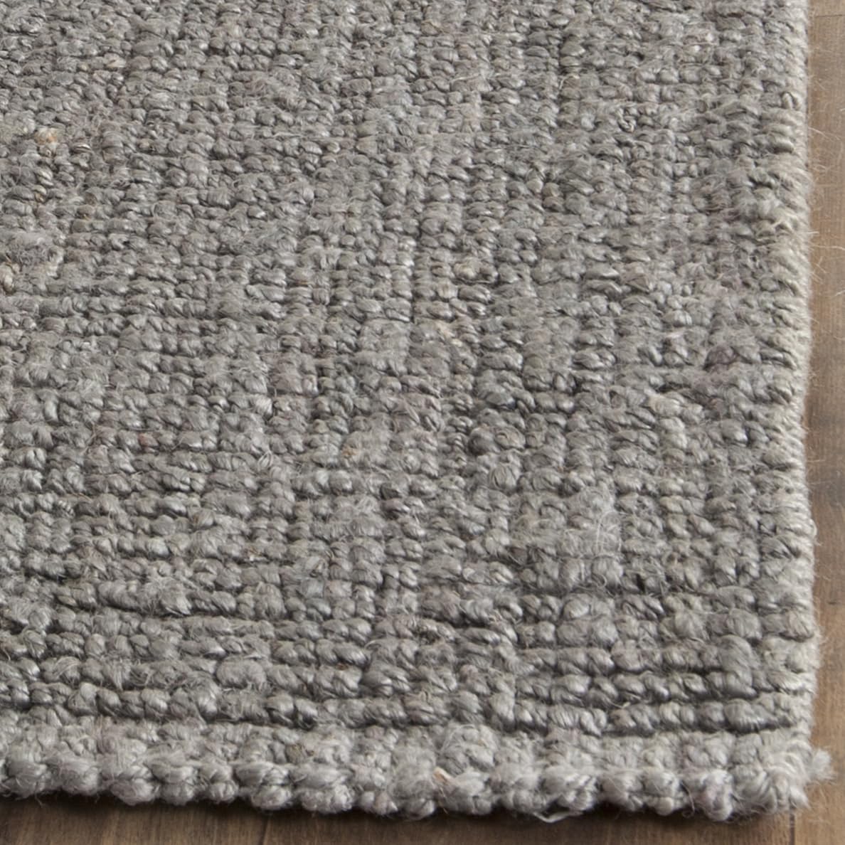 SAFAVIEH Natural Fiber Area Rug 8x10, Jute Knotted Large Natural NF447A