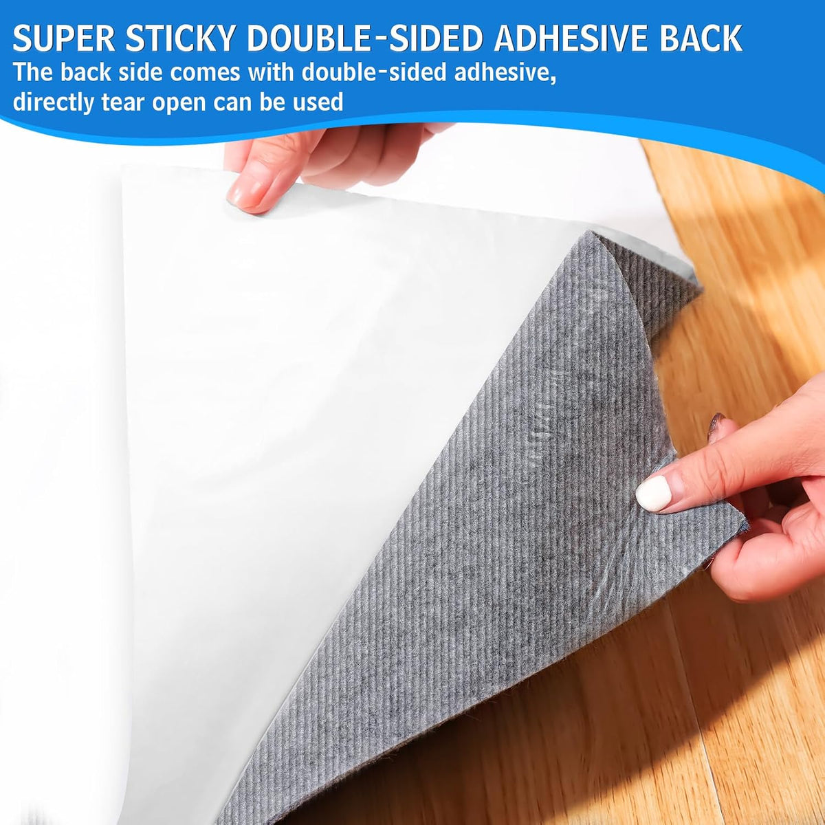 Self-Adhesive 1.9 ft x 7.8 ft Marine Carpet, Waterproof Boat Carpet, Suitable for Outdoor, Passageway, Indoor