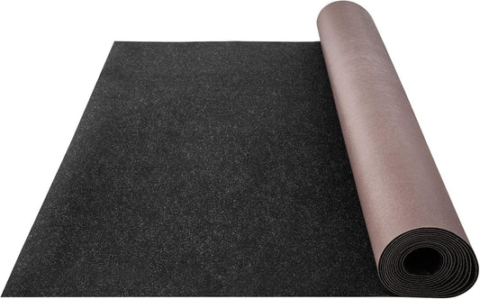 VEVOR Marine Carpet, 6 x 13 ft Indoor Outdoor Carpet Charcoal Black Marine Grade Boat Carpet with Water-Proof TPR Backing, Marine Carpet Roll for Home Patio Porch Deck