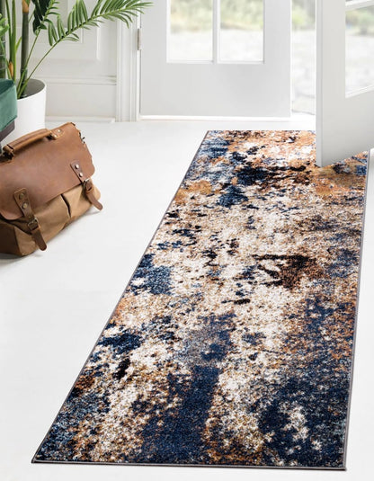Keen Home Design Abstract Non-Shedding Area Rug, Soft Thick Pile, 10x14