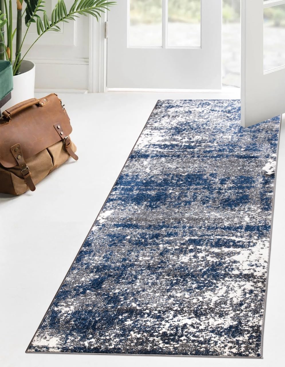 Keen Home Design Abstract Non-Shedding Area Rug, Soft Thick Pile, 10x14