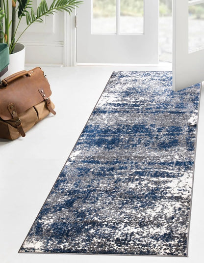 Keen Home Design Abstract Non-Shedding Area Rug, Soft Thick Pile, 10x14