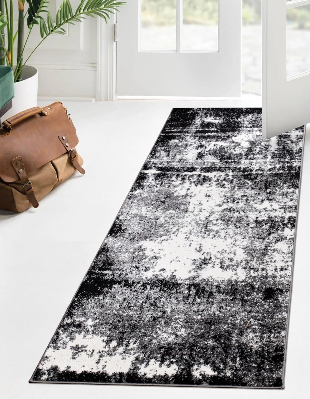 Keen Home Design Abstract Non-Shedding Area Rug, Soft Thick Pile, 10x14