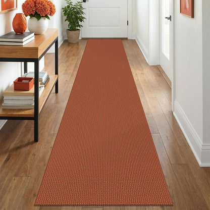 IOHOUZE Washable Area Rug 3x5 Non Slip Rubber Backed Woven Rugs for Entryway Rugs Indoor Outdoor Doormat Throw Rug Floor Carpet for Entrance Kitchen Front Door, Olive Green/Earthy Green