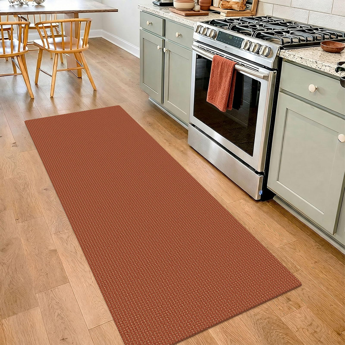 IOHOUZE Small Area Rug 2x3 Washable Woven Rugs for Entryway Non Slip Rubber Backed Front Door Rugs Indoor Doormat Throw Rug Floor Carpet for Entrance Kitchen, Cream/Beige