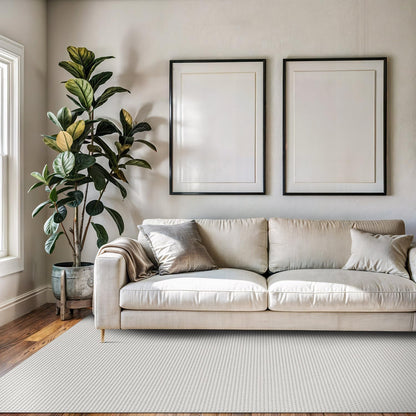 Beverly Rug Micro Loop Large Area Rug White 10x14 Modern Luxury Trellis Geometric Durable Indoor Area Rugs for Living Dining Room Office Stain Resistant Non Shedding Casual Indoor Carpet White 10x14