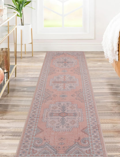 Washable Rugs 8x10 Area Rug for Living Room,Bedroom,Dining Room-Beige Green