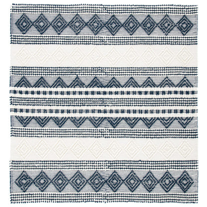 SAFAVIEH Natura Wool Area Rug 3'x5', Soft Plush Boho Grey & Ivory NAT102A