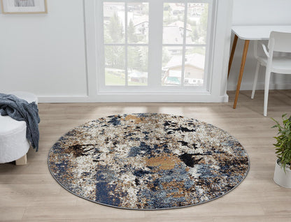 Keen Home Design Abstract Non-Shedding Area Rug, Soft Thick Pile, 10x14