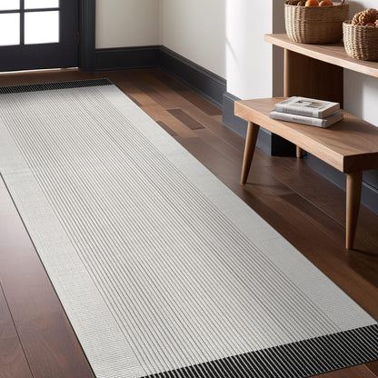 Luul Home Micro Loop Indoor Rug White 9x12 Boho Geometric Neutral Area Rugs for Living Room Soft Luxury Modern Low and High Pile Durable Stain Resistant Non-Shedding Indoor Area Carpet 9 x 12