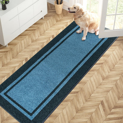 PURRUGS Dirt Trapping Indoor Door Mat, 32" x 48", Beige & Grayish Brown