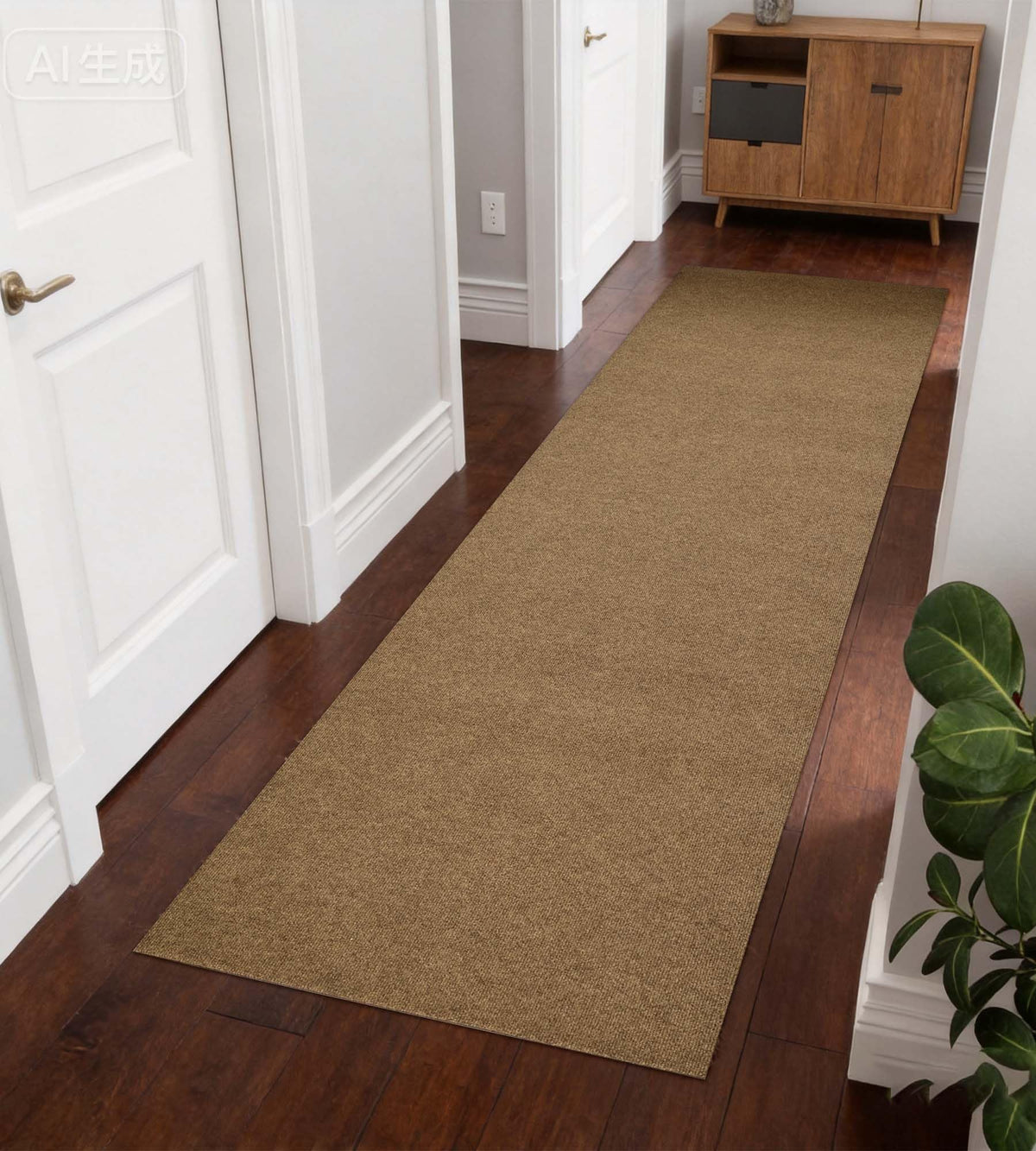 jxgzyy Red Runner Rug 2'11" x 9'10" with Scraper Pile for Outdoor, Garage