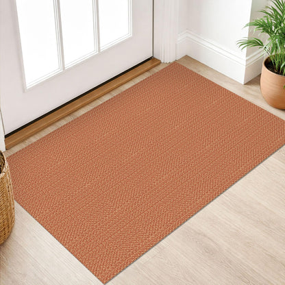 IOHOUZE Small Area Rug 2x3 Washable Woven Rugs for Entryway Non Slip Rubber Backed Front Door Rugs Indoor Doormat Throw Rug Floor Carpet for Entrance Kitchen, Cream/Beige