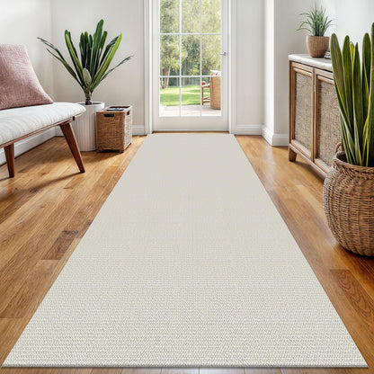 EARTHALL Washable Area Rug, Non Slip Entryway Rug, 4x6 Ft, Sand/Beige