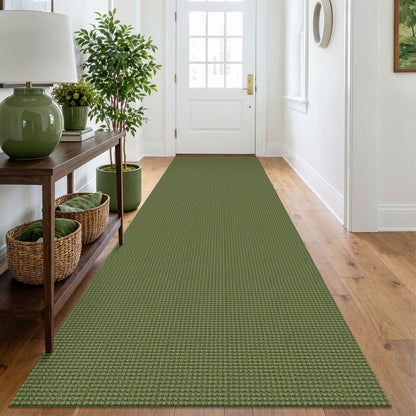 IOHOUZE Small Area Rug 2x3 Washable Woven Rugs for Entryway Non Slip Rubber Backed Front Door Rugs Indoor Doormat Throw Rug Floor Carpet for Entrance Kitchen, Cream/Beige