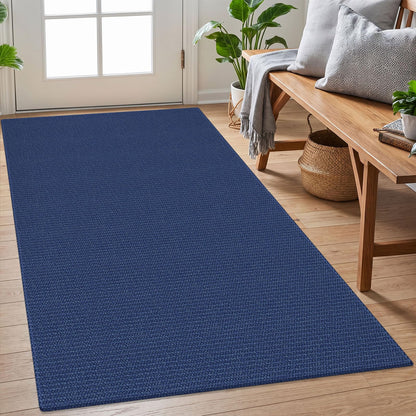 EARTHALL Washable Area Rug, Non Slip Entryway Rug, 4x6 Ft, Sand/Beige