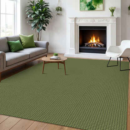 IOHOUZE Small Area Rug 2x3 Washable Woven Rugs for Entryway Non Slip Rubber Backed Front Door Rugs Indoor Doormat Throw Rug Floor Carpet for Entrance Kitchen, Cream/Beige