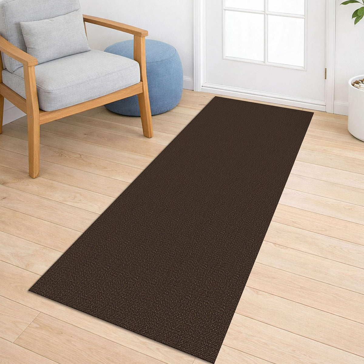 Lansny 2x3 ft Small Boho Washable Entryway Area Rug Non Slip Kitchen Runner