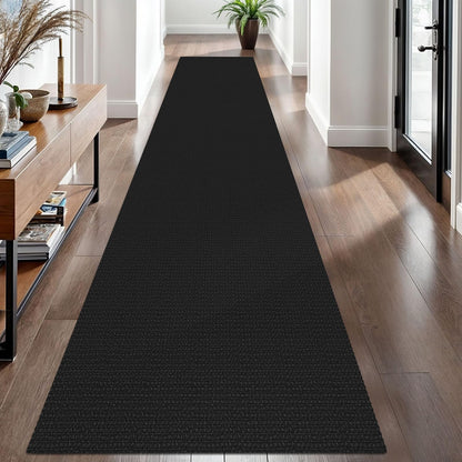 EARTHALL Woven Area Rug 3x5 Ft Washable Rugs for Entryway Braided Non Slip Rubber Backed Throw Rugs Door Mat Indoor Outdoor Entrance Cotton Carpet for Kitchen Foyer Front Door, Orange/Tan/Brown