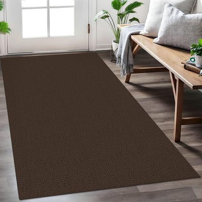 EARTHALL Washable Area Rug, Non Slip Entryway Rug, 4x6 Ft, Sand/Beige