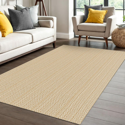 IOHOUZE Small Area Rug 2x3 Washable Woven Rugs for Entryway Non Slip Rubber Backed Front Door Rugs Indoor Doormat Throw Rug Floor Carpet for Entrance Kitchen, Cream/Beige