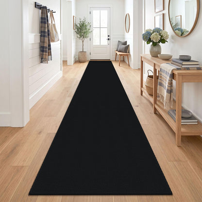 Lansny 2x3 ft Small Boho Washable Entryway Area Rug Non Slip Kitchen Runner