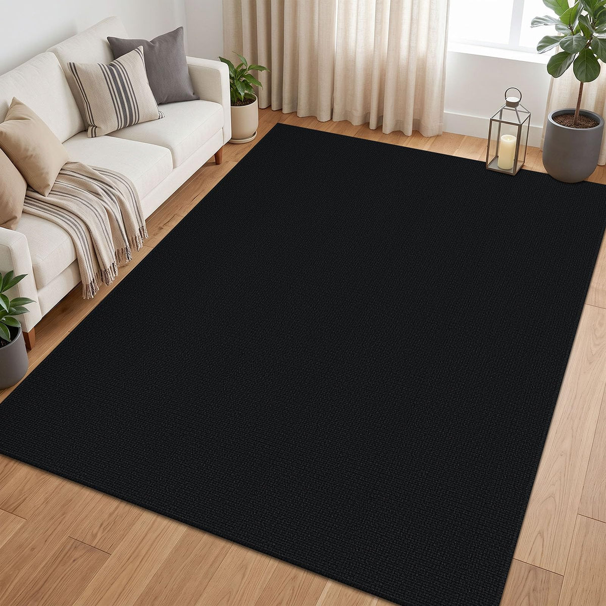 Lansny 2x3 ft Small Boho Washable Entryway Area Rug Non Slip Kitchen Runner