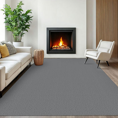 EARTHALL Washable Area Rug, Non Slip Entryway Rug, 4x6 Ft, Sand/Beige