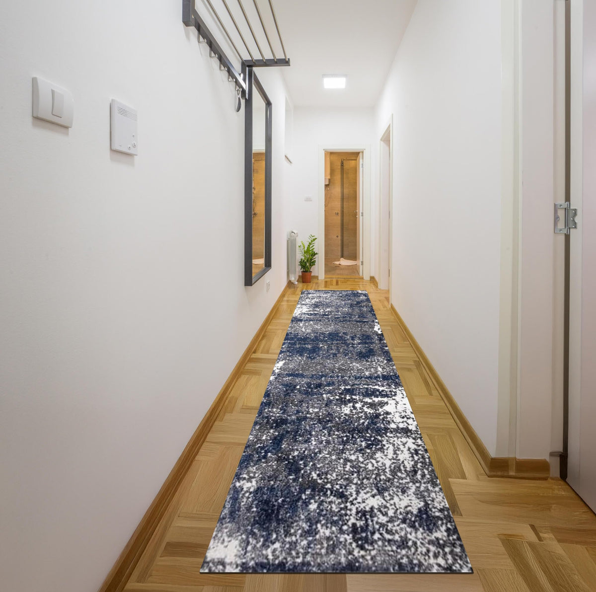 Keen Home Design Abstract Non-Shedding Area Rug, Soft Thick Pile, 10x14
