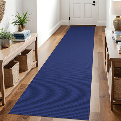 KOZYFLY Extra Long Runners for Hallways 3x20 ft Washable Kitchen Runner Non Slip Rubber Backed Hallway Rug Cotton Entryway Runner Rug Floor Carpet for Indoor Hall, Kitchen, Stair, Black/Dark Grey