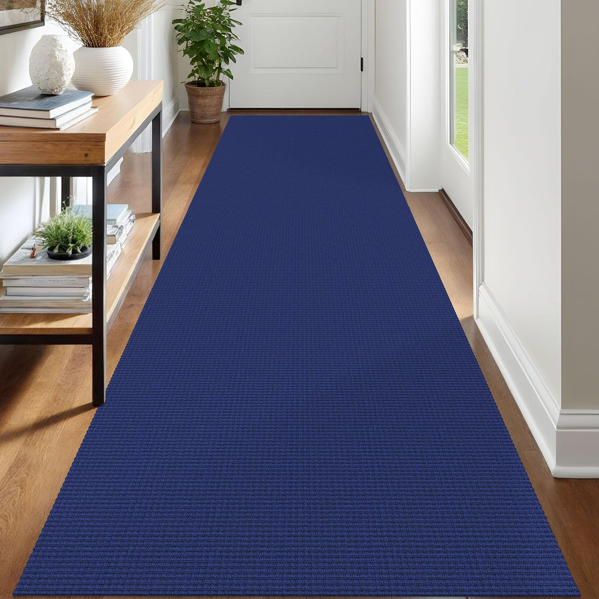 IOHOUZE Washable Area Rug 3x5 Non Slip Rubber Backed Woven Rugs for Entryway Rugs Indoor Outdoor Doormat Throw Rug Floor Carpet for Entrance Kitchen Front Door, Olive Green/Earthy Green