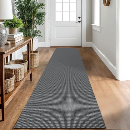 IOHOUZE Washable Area Rug 3x5 Non Slip Rubber Backed Woven Rugs for Entryway Rugs Indoor Outdoor Doormat Throw Rug Floor Carpet for Entrance Kitchen Front Door, Olive Green/Earthy Green