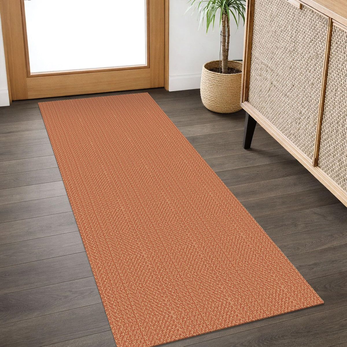 IOHOUZE Small Area Rug 2x3 Washable Woven Rugs for Entryway Non Slip Rubber Backed Front Door Rugs Indoor Doormat Throw Rug Floor Carpet for Entrance Kitchen, Cream/Beige