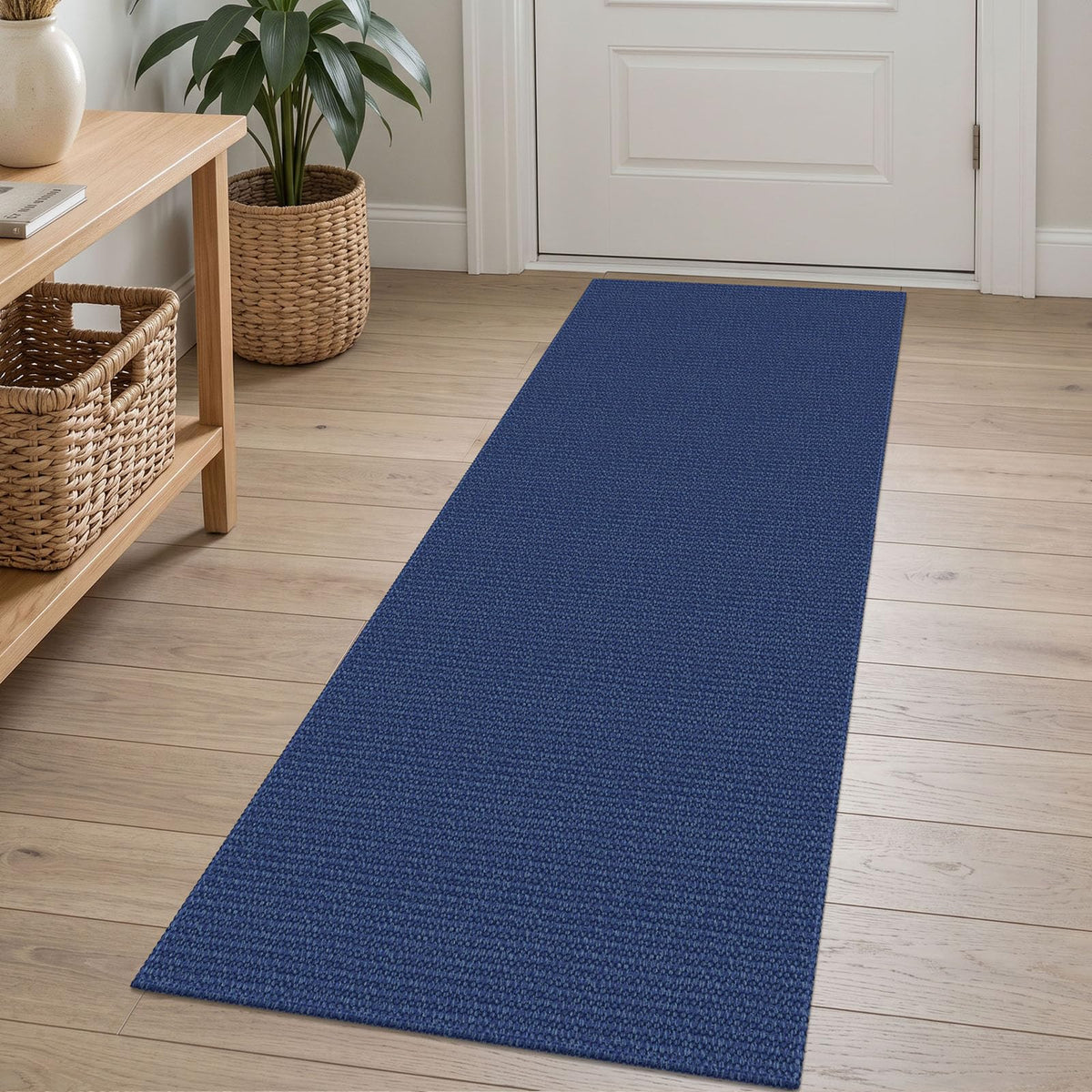 EARTHALL Washable Area Rug, Non Slip Entryway Rug, 4x6 Ft, Sand/Beige