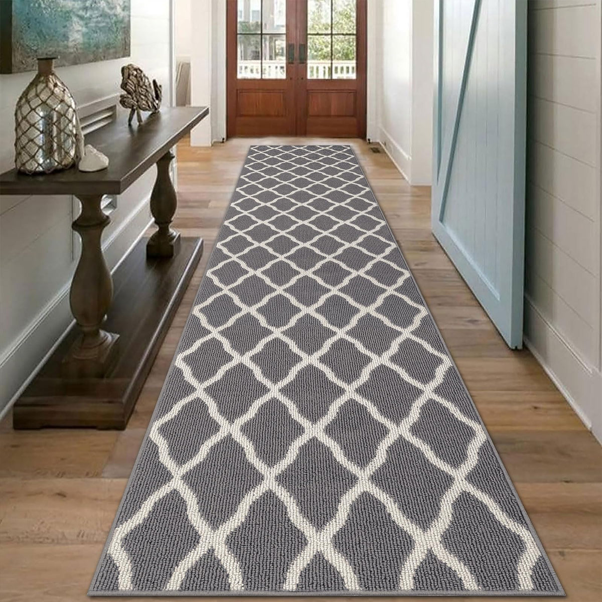 SHACOS Washable Hallway Runner Rug 20"x59" Non Slip Kitchen Rug Runner