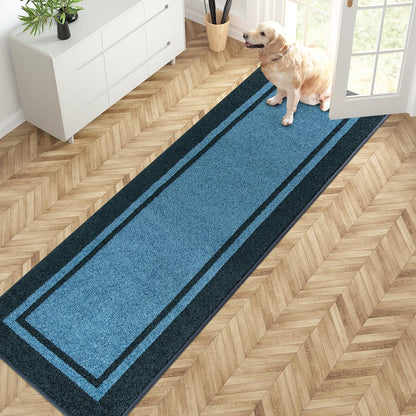 PURRUGS Dirt Trapping Indoor Door Mat, 32" x 48", Beige & Grayish Brown