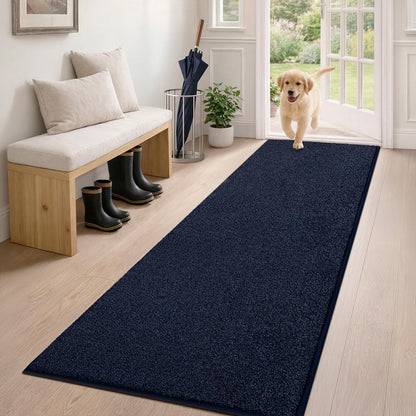 PURRUGS Dirt Trapping Indoor Door Mat, 31.5" x 47", Charcoal