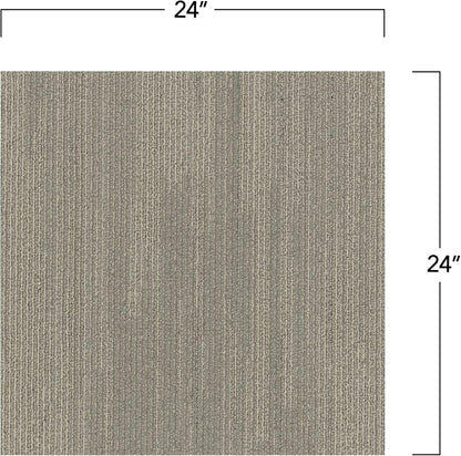 Mohawk 24x24 Dove Gray Carpet Tile Square - Glue Down/Floating 96 sqft
