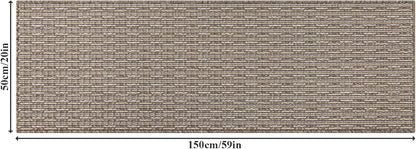 SHACOS Runner Rugs for Hallway 20"x59" Kitchen Runner Rug Floor Mat, Beige