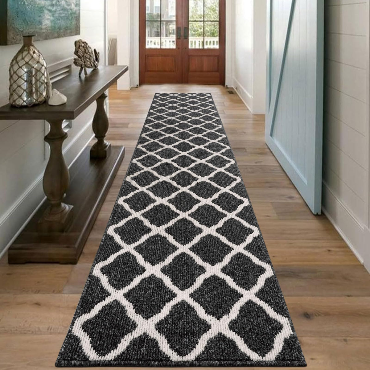 SHACOS Washable Hallway Runner Rug 20"x59" Non Slip Kitchen Rug Runner