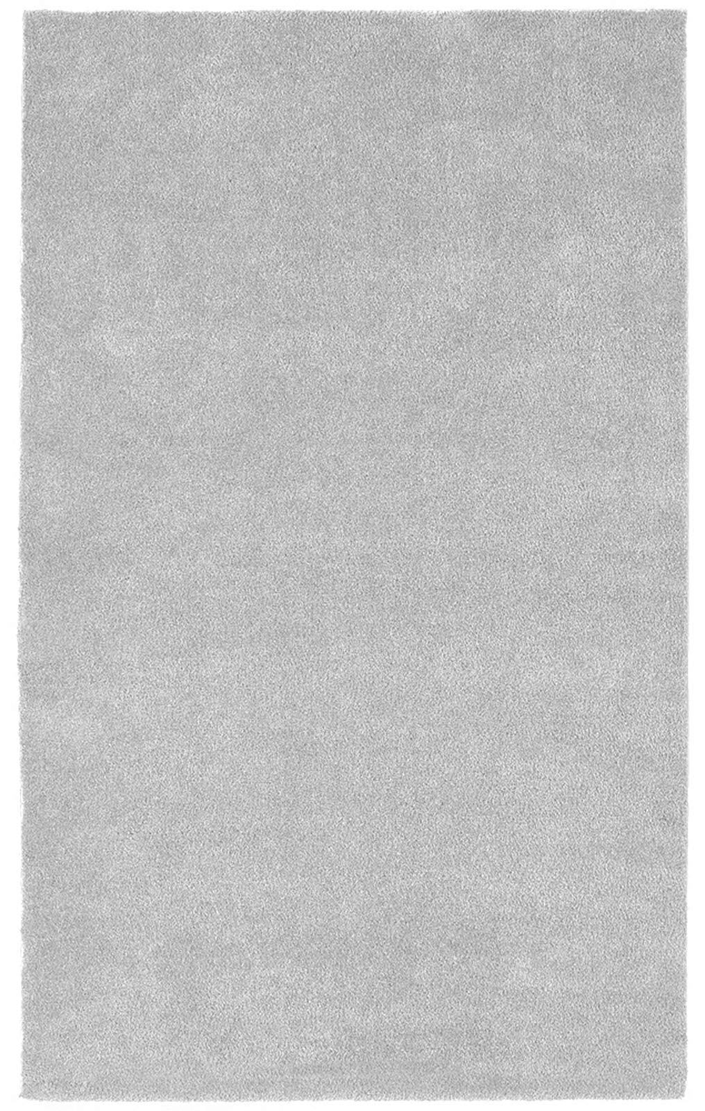 Garland Rug Room Size Bathroom Carpet 5 ft x 6 ft Platinum Gray – Soft, Plush, Absorbent, Quick-Dry, Durable Unbound Edges for Easy Cutting