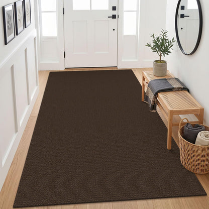 Lansny 2x3 ft Small Boho Washable Entryway Area Rug Non Slip Kitchen Runner